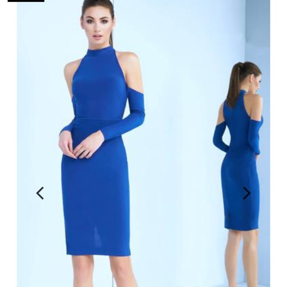 Macduggal Cold Shoulder Dress